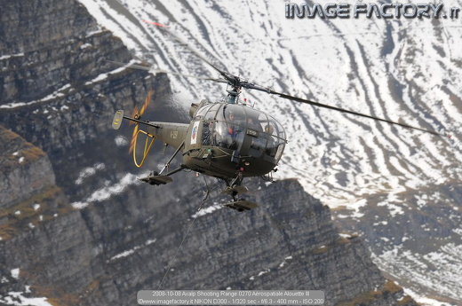 2008-10-08 Axalp Shooting Range 0270 Aérospatiale Alouette III